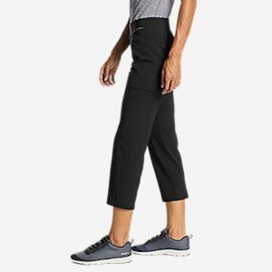 Black capris NWT Eddie Bauer